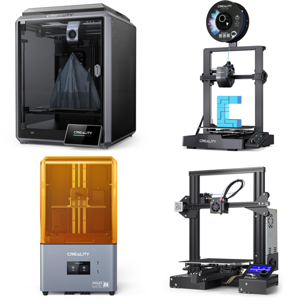 RAW Customer Returns Pallet - Creality 3D Printers - Creality K1 3D Printer & more - 22 Items - RRP £6898.68