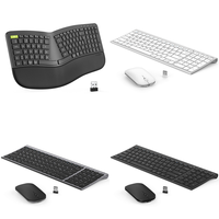 RAW Customer Returns Job Lot Pallet - Seenda  Wireless Keyboard Mouse - 200 Items - RRP £6165.46