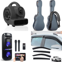 RAW Customer Returns Job Lot Pallet - Floor Fan Blower, Karaoke Machine, Hard Guitar Cases, Wind Deflectors, Step Ladder, Clothes Rail, Window Privacy Film - 26 Items - RRP £1395.47