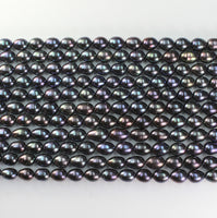 19 x Brand New Peacock Cultured Freshwater Pearl Loose strings 9 to 10mm size - RRP £2204 Reserve £696.75