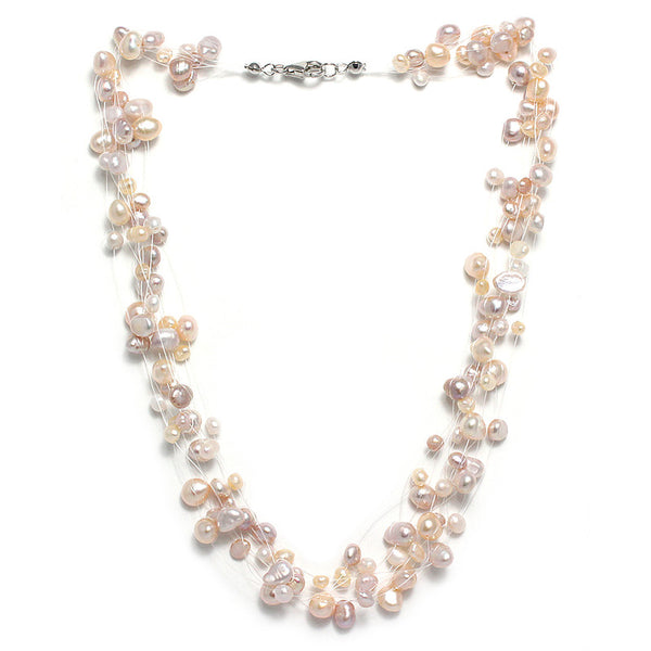 47 x Brand New Natural colour cultured river pearl necklace - RRP £1175 - RESERVE - £301.75