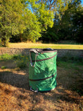 Heavy-Duty Pop Up 600D Garden Sacks 170L x3 Pack (55 x 72cm) Large, Self Standing Reusable Waterproof, Rip Proof Leaf, Grass, Garden Waste Bags by Plastic Dynamics®