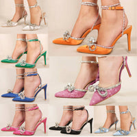 Customer Worn Job Lot of Women's High Heel Sandals Shoes - 12 Units - RRP £180