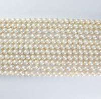 24 x Brand new cultured akoya pearl loose strings 6.5-7mm width - RRP £2,400.00 - Reserve £458